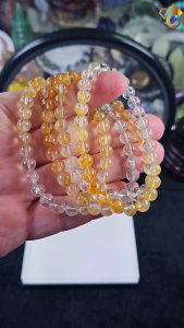Graduation Grade Golden Healer Hematoid Quartz Bracelet