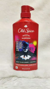 Old Spice DC Batman Shampoo Dark Knight Men Long Lasting Fresh Black Cherry Nightfall 650ml