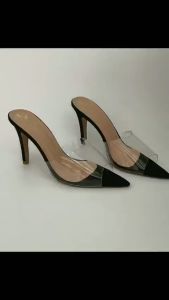 [HCM]guốc xinh mũi nhọn gót nhọn quai meka trong NĐ67