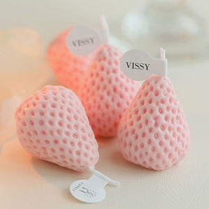 Instagram Mesh Red Knot Wedding Aromatherapy Candle Hand Gift Non-Smoke Romantic Decoration Scent Strawberry Party Cheese