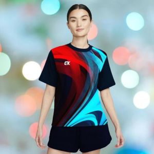 ( TERBARU ) BAJU BADMINTON CEWEK BAJU OLAHRAGA WANITA BAJU VOLI CEWEK BAJU SENAM CEWEK KAOS TRAINING WANITA BULUTANGKIS RUNNING