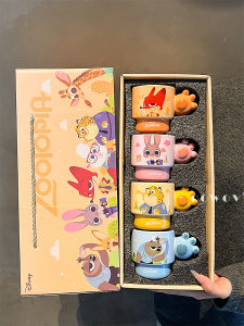 Zootopia Design Ceramic Mug for Home Use