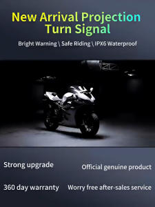 Applicable to motorcycle electric vehicle LED turn signal atmosphere turn light high warning light