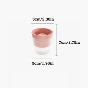 Silicone Ice Maker Food Grade Sphere Ice DIY Ice Ball For Cocktail Whiskey Drink  Suitable For Bar Home Kitchen Supplies