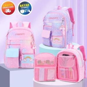 KENZY - BK140 TAS SEKOLAH TAS RANSEL ANAK PEREMPUAN TAS SEKOLAH ANAK PEREMPUAN TAS SEKOLAH WANITA TAS SEKOLAH