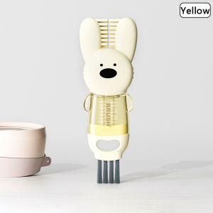 Baby Bottle Cleaning Brush 4 in 1 Multifunctional Cup Brush Insulation Bottle Cleaning Silicone Cup Holder Cleaner Home Tools