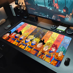 Bandai | Dragon Ball Z Gaming Mouse Pad Large Extended Non Slip Gamer Desk Mat Computer Accessories DBZ Anime Mouse Pad Smooth Surface