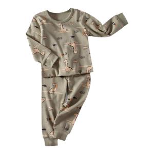 Boys Cotton Pajamas Set Thin Pure Cotton Autumn And Spring Baby Underwear Children Shirt And Pants Boy Sleepwear