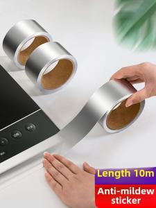 เทปห่อสแตนเลสหนาสำหรับปิดรอยต่อเตาแก๊สกันน้ำ กันไฟ ทนความร้อนได้สูงสำหรับขอบชามในห้องครัว