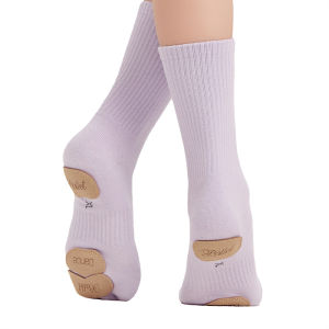 THEEPER Ballet Dance Socks Thick Cotton Split Leather Sole Non-Slip Socks for Dance Practice Dance Socks for Ballet Daily Wear