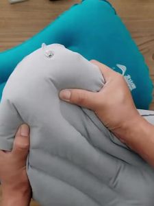 BSWOLF | Inflatable Foldable Portable Outdoor Travel Lumbar Pillow