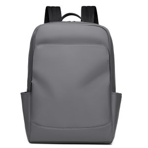 New Mens Business Travel Backpack Large Capacity Casual Nylon Computer Bag Student Bookbag Double Shoulder Bag for Daily Use
