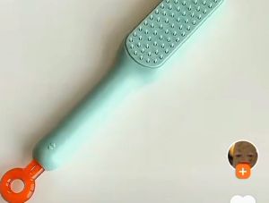 Sisir Putar Rambut Anti Kusut Rontok Pijat Kulit Kepala Hair Comb Brush Massage Membersihkan Rambut Rontok