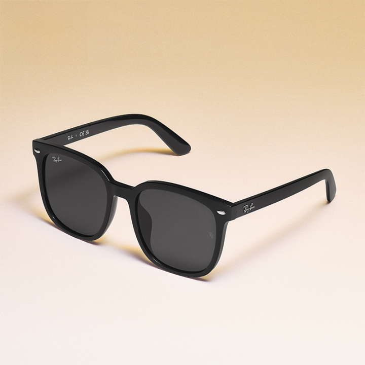 Rayban%20Celebrity%20Style%20Large%20Black%20Frame%20Casual%20Sunglasses%20Unisex%20Comfortable%20Elegant%20Fashionable%20Square%20Resin%20Lens%20-%20Image%202