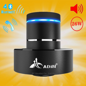 Adin Portable Bluetooth Vibration Resonance Speaker Wireless Audio Subwoofer Vibro Speakers Sound Music Box Column Mic For Phone