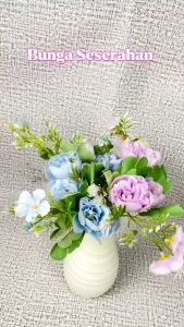 P7532 BUNGA BOUQUET BUNGA HIASAN UNTUK DEKORASI PERNIKAHAN SESERAHAN HANTARAN