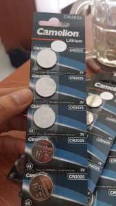 Pin CR2025 Lithium 3V Camelion Vĩ 5 Viên - Chính Hãng