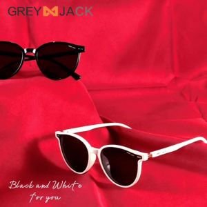 Grey Jack Kacamata Hitam Sunglasses Polarized Anti UV Anti Silau TR90 Korean Style Oval Terbaru 116