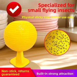 MONLEYTA | Indoor Fruit Fly Trap Bug Killer Small Flying Insects Removal Kitchen Mosquito Enemy Glue Ball For Flies Pest Control