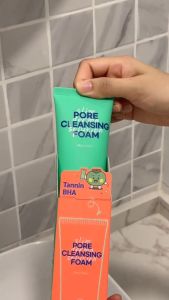 Lab.it Pore Cleansing Foam (100g) Cleanses dirt / Exfoliation / Removes blackheads / Cleans pores