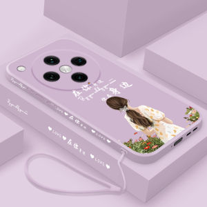 Ultra-Thin Liquid Silicone Phone Case for OPPO FindX8 pro Womens Full Lens Protection Shockproof Trendy Protective Cover