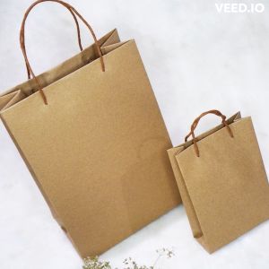 paperbag ukuran 25x16x8 cm / paper bag murah  kertas coklat