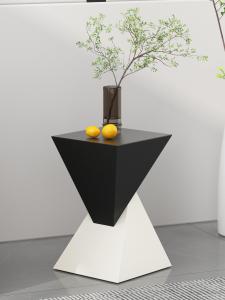 Nordic Style Creamy Sofa Side Table Creative Living Room Coffee Table Artistic Small Table Bedside Cabinet Modern Minimalist Design