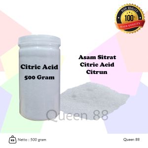 Citric Acid 500gr / Sitrun / Citrun 500gram / Asam Sitrat  Murah