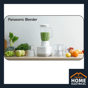 Panasonic 700 W Glass Jug Blender with Chopper & Glass Mill MX-MG53C1CSK