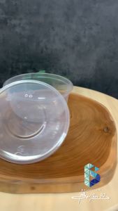 Thinwall 300ml Bulat / mangkok plastik 300 ml Berlian 25 Pcs thinwall dessert