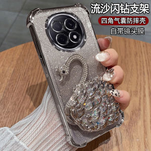 Oppo A5 pro Silicone Phone Case Full Cover Protection Transparent Womens Model Soft Shell Anti-Fall with Lens Film 5G Compatible