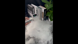 Chiyomi Mini 5 wind speed digital display adjustable turbo fan Rechargeable Portable Hand Fan 6000 mAh Battery