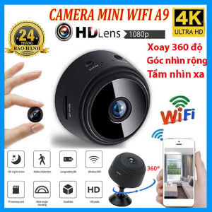 Camera giám sát không dây A9 xem từ xa có khả năng chống nước ban đêm/chống nước và chống sốc - LAMJAD