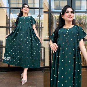 BAJU IBU HAMIL MENYUSUI - DASTER IBU HAMIL - DRESS CHIBI JUMBO - DASTER CHIBI JUMBO LOVE