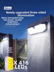 QIR | Solar Automatic Human Induction Outdoor Wall Light