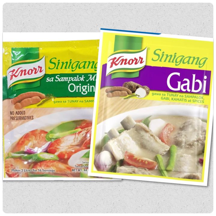 Philippines Knorr Sinigang Mix Powder 44g | Lazada