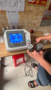 Máy siêu âm trị liệu 2 đầu texua