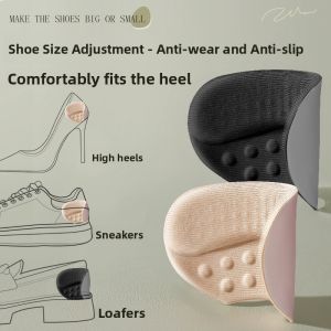 Anti-Fall Heel Protector & Half Size Insoles for Women Shoes