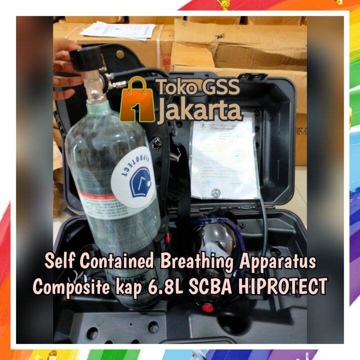 Self Contained Breathing Apparatus Composite Kap 6.8L SCBA HIPROTECT ...