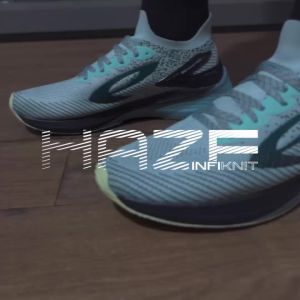 BIG PROMO!!! Sepatu Running mall inline badge910 Nineten Haze Infiknit 1.0 Sepatu Lari - PUTIH/ABU//Bisa COD