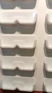 Wall-Mounted Eyeglasses Holder Storage Box Sunglasses Display Rack Space-Saving Bedside Glasses Holder