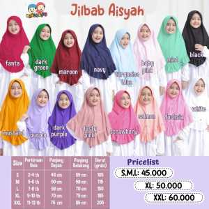 JILBAB BERGO ANAK REMAJA INSTANT  RAGGAKIDS