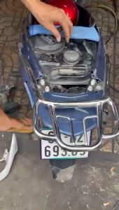 Tay dắt/ Cảng sau inox xe Fuled.