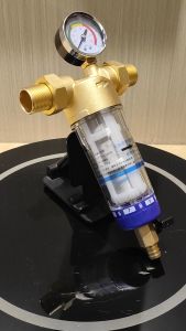 Pre Filter Purifier Whole House Spin Down Sediment Water Filter Central Prefilter System Backwash Stainless Steel Mesh