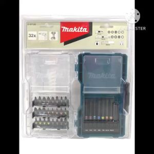 MAKITA  ดอกไขควงแกนหกเหลี่ยม แกน 1/4 นิ้ว อุปกรณ์เสริม 43ชิ้น รุ่น B-55697