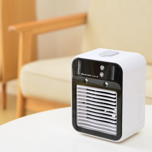 (1-3 Days Delivered)Portable aircon Air Cooler Home Office Desktop Fan USB Fast Air Circulating Humidifier Mist Fan brushless Motor