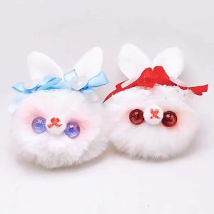 Lovely Cartoon Rabbit Pendant Keychain for Children Cute Plush Animal Backpack Pendant