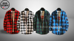 Kemeja Flanel Couple Distro: Kemeja Lengan Panjang untuk Pasangan