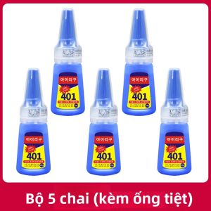 AILIGU | Keo Nhanh Khô Ít Trắng Cho Giày Móng Tay Gỗ Nhựa Kim Loại 401