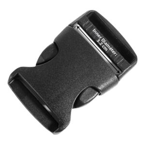 Plastic D-Ring Buckle Book Bag Adjustment Clip